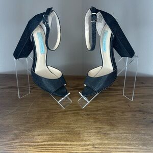 Betsey Johnson Carly Black Women's Heels